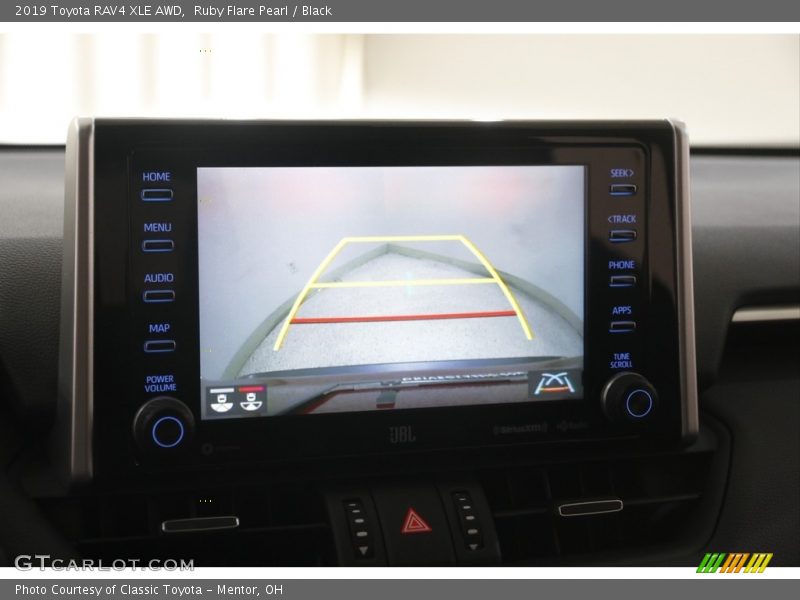 Ruby Flare Pearl / Black 2019 Toyota RAV4 XLE AWD