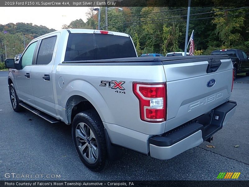 Ingot Silver / Earth Gray 2019 Ford F150 XL SuperCrew 4x4