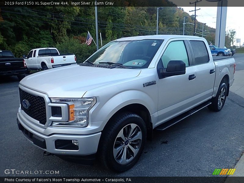 Ingot Silver / Earth Gray 2019 Ford F150 XL SuperCrew 4x4
