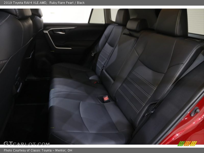 Ruby Flare Pearl / Black 2019 Toyota RAV4 XLE AWD