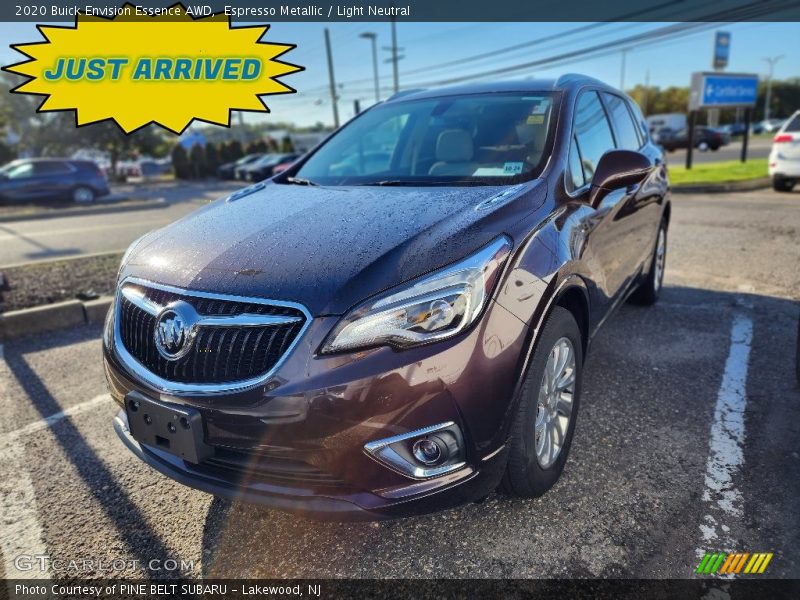 Espresso Metallic / Light Neutral 2020 Buick Envision Essence AWD