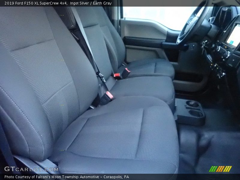 Ingot Silver / Earth Gray 2019 Ford F150 XL SuperCrew 4x4