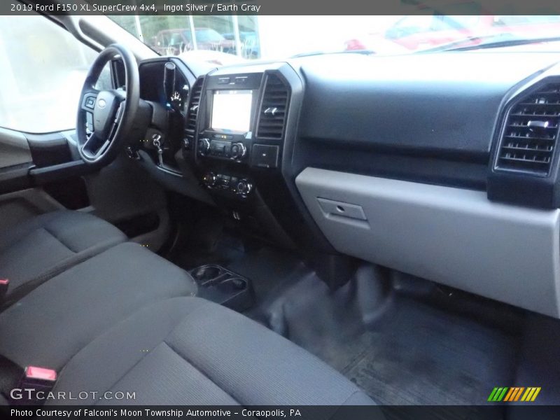 Ingot Silver / Earth Gray 2019 Ford F150 XL SuperCrew 4x4