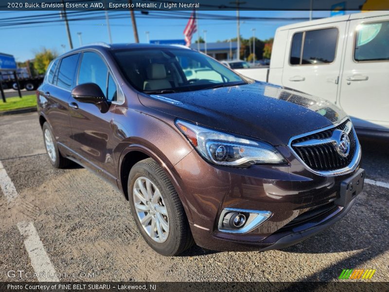 Espresso Metallic / Light Neutral 2020 Buick Envision Essence AWD