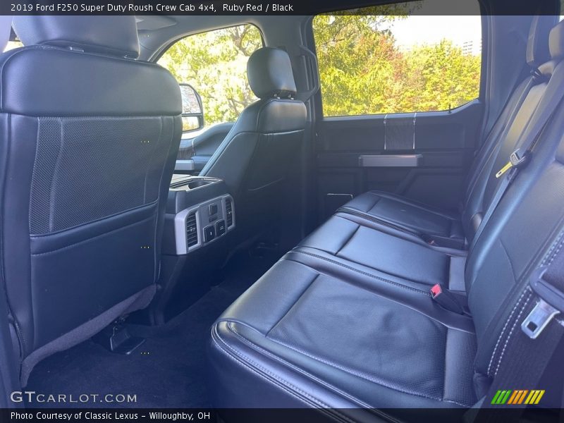 Rear Seat of 2019 F250 Super Duty Roush Crew Cab 4x4