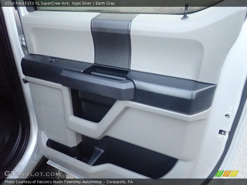 Ingot Silver / Earth Gray 2019 Ford F150 XL SuperCrew 4x4