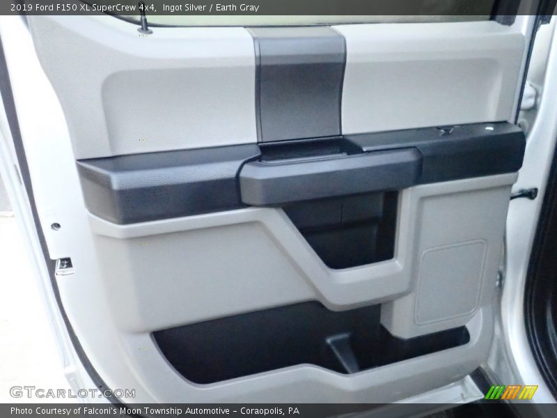 Ingot Silver / Earth Gray 2019 Ford F150 XL SuperCrew 4x4