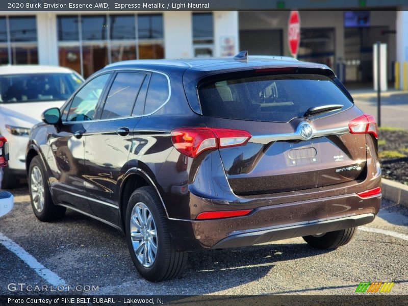 Espresso Metallic / Light Neutral 2020 Buick Envision Essence AWD