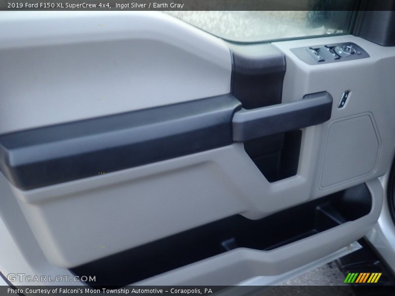 Ingot Silver / Earth Gray 2019 Ford F150 XL SuperCrew 4x4