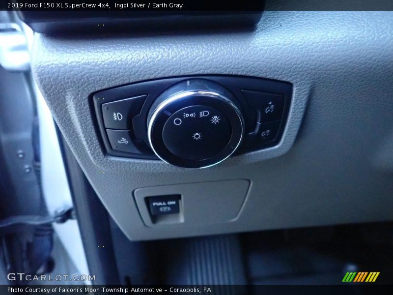 Ingot Silver / Earth Gray 2019 Ford F150 XL SuperCrew 4x4