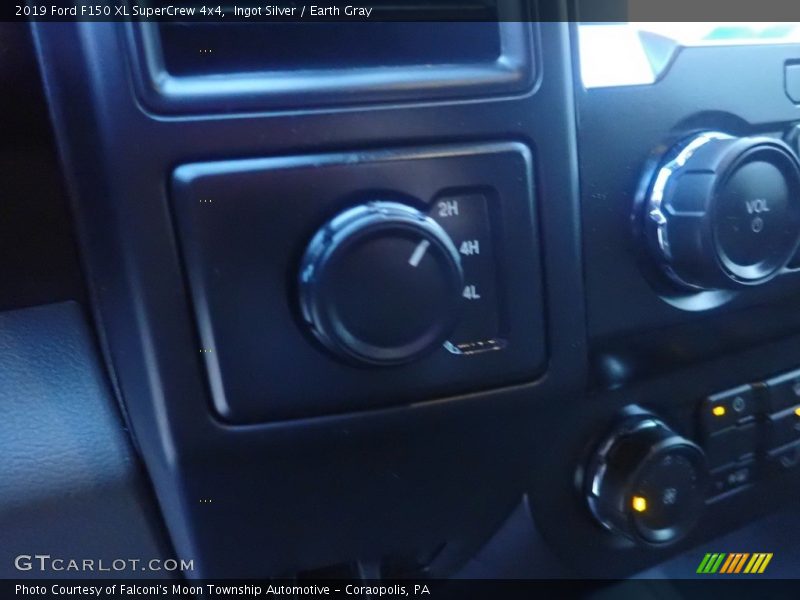 Ingot Silver / Earth Gray 2019 Ford F150 XL SuperCrew 4x4