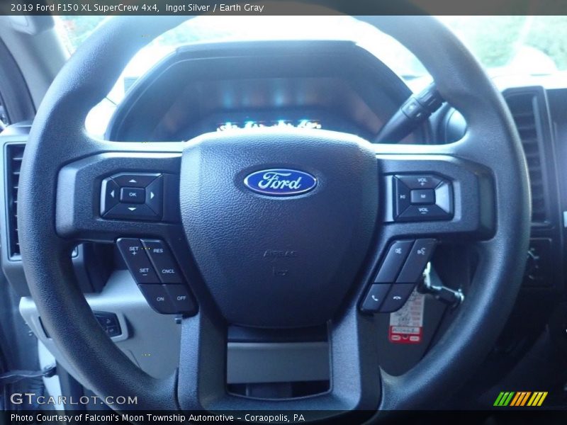 Ingot Silver / Earth Gray 2019 Ford F150 XL SuperCrew 4x4