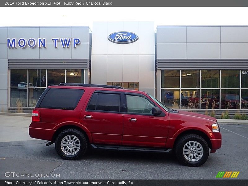 Ruby Red / Charcoal Black 2014 Ford Expedition XLT 4x4