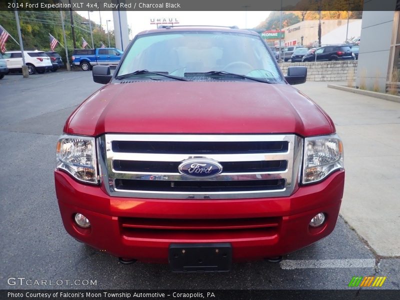 Ruby Red / Charcoal Black 2014 Ford Expedition XLT 4x4