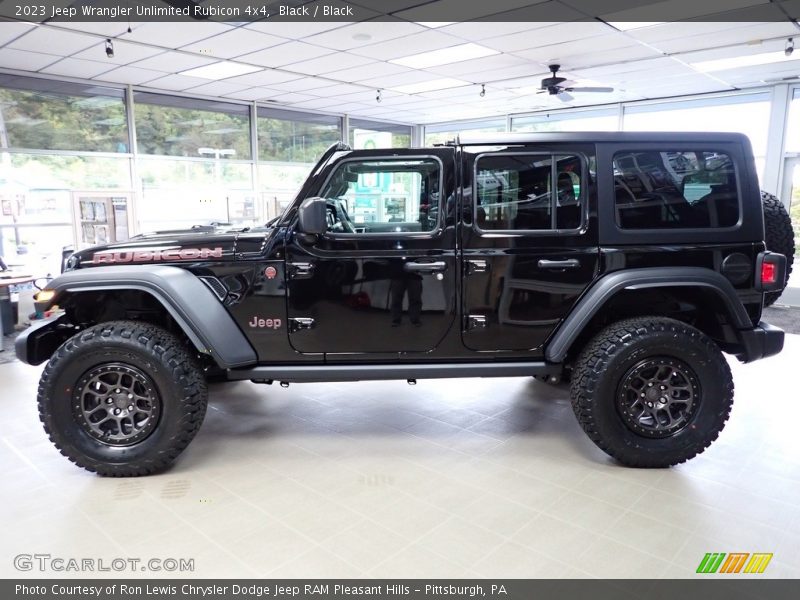  2023 Wrangler Unlimited Rubicon 4x4 Black