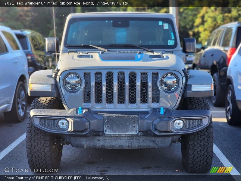 Sting-Gray / Black 2021 Jeep Wrangler Unlimited Rubicon 4xe Hybrid