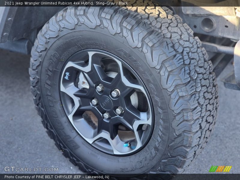 Sting-Gray / Black 2021 Jeep Wrangler Unlimited Rubicon 4xe Hybrid