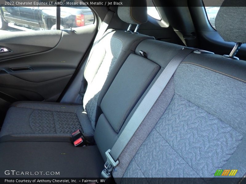 Mosaic Black Metallic / Jet Black 2022 Chevrolet Equinox LT AWD