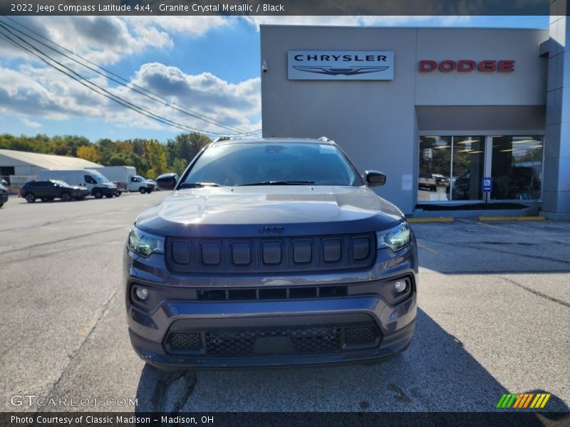 Granite Crystal Metallic / Black 2022 Jeep Compass Latitude 4x4