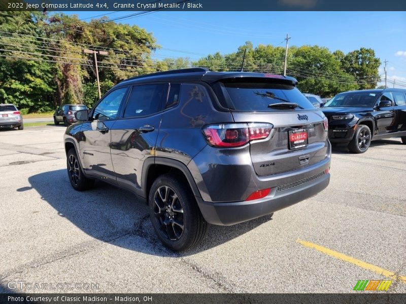 Granite Crystal Metallic / Black 2022 Jeep Compass Latitude 4x4