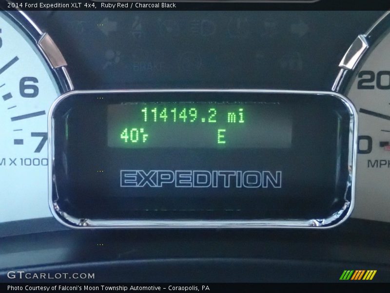 Ruby Red / Charcoal Black 2014 Ford Expedition XLT 4x4