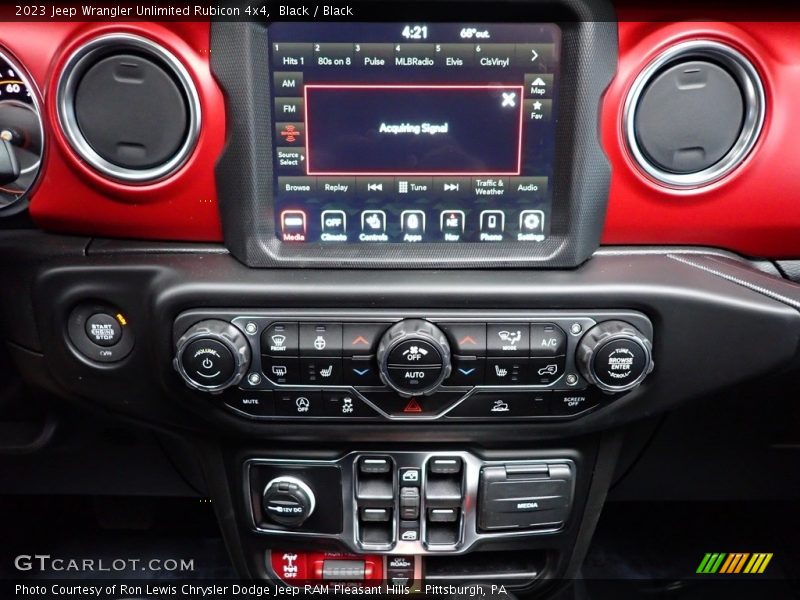 Controls of 2023 Wrangler Unlimited Rubicon 4x4