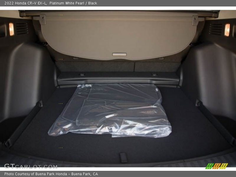 Platinum White Pearl / Black 2022 Honda CR-V EX-L