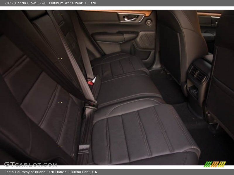 Platinum White Pearl / Black 2022 Honda CR-V EX-L