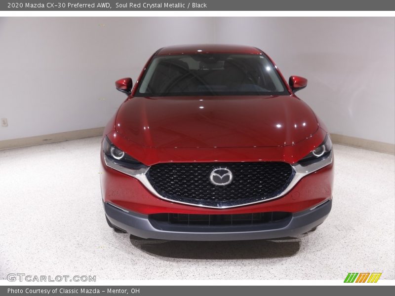 Soul Red Crystal Metallic / Black 2020 Mazda CX-30 Preferred AWD
