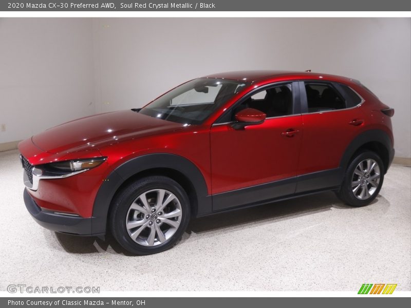 Soul Red Crystal Metallic / Black 2020 Mazda CX-30 Preferred AWD