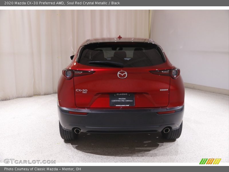Soul Red Crystal Metallic / Black 2020 Mazda CX-30 Preferred AWD