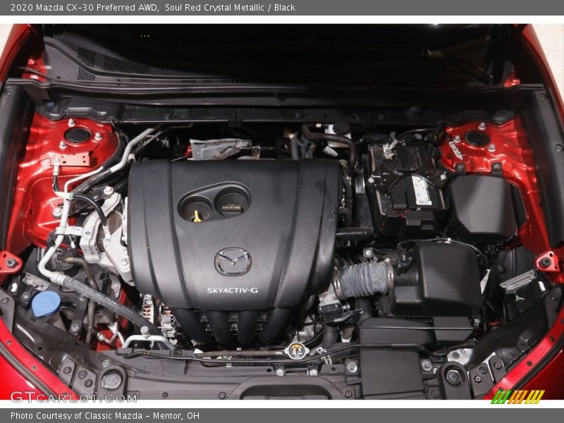 Soul Red Crystal Metallic / Black 2020 Mazda CX-30 Preferred AWD