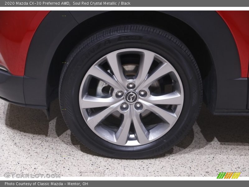 Soul Red Crystal Metallic / Black 2020 Mazda CX-30 Preferred AWD