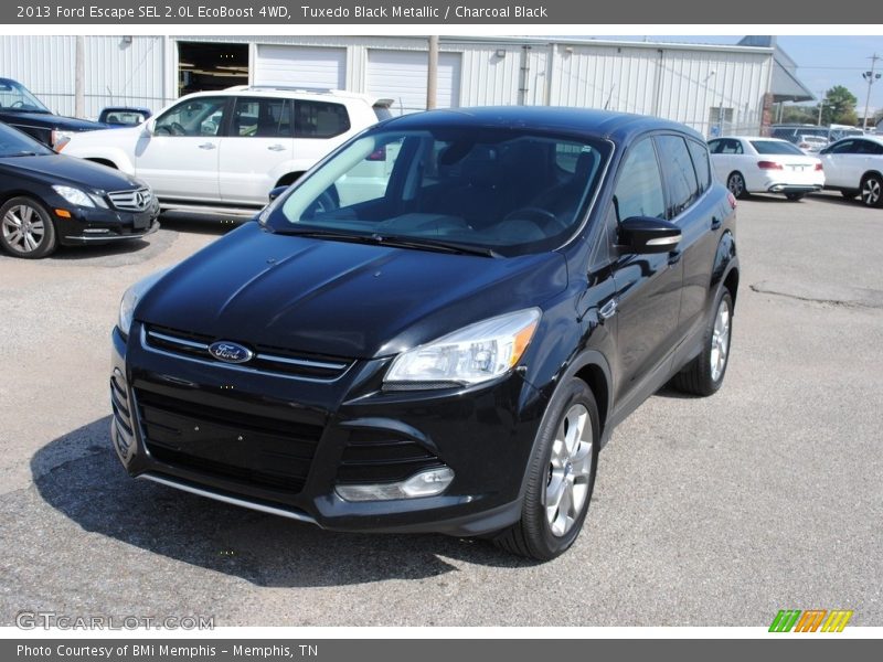 Tuxedo Black Metallic / Charcoal Black 2013 Ford Escape SEL 2.0L EcoBoost 4WD