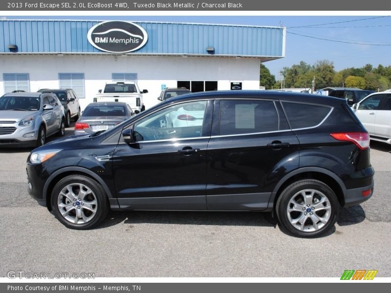 Tuxedo Black Metallic / Charcoal Black 2013 Ford Escape SEL 2.0L EcoBoost 4WD