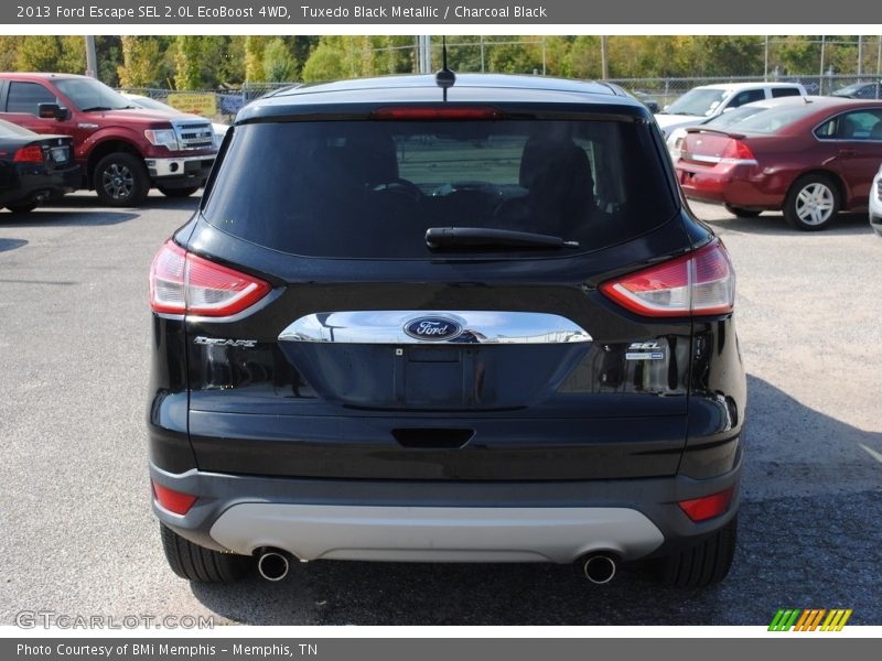 Tuxedo Black Metallic / Charcoal Black 2013 Ford Escape SEL 2.0L EcoBoost 4WD