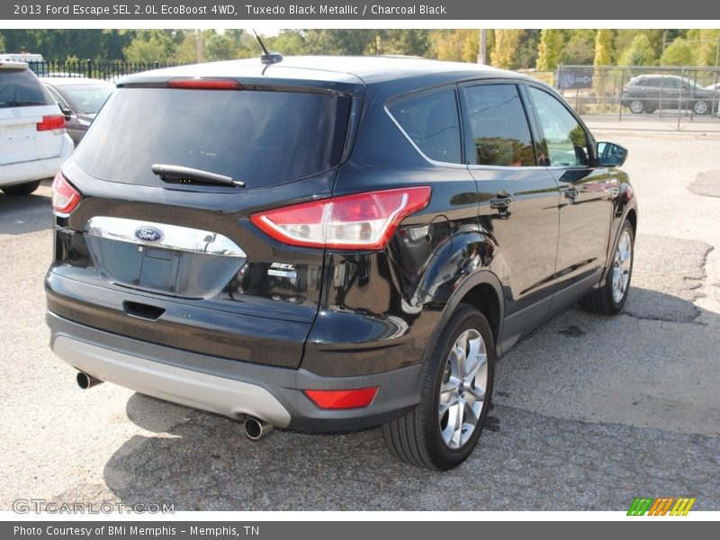 Tuxedo Black Metallic / Charcoal Black 2013 Ford Escape SEL 2.0L EcoBoost 4WD