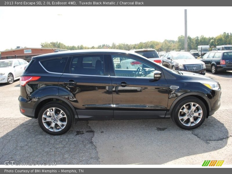 Tuxedo Black Metallic / Charcoal Black 2013 Ford Escape SEL 2.0L EcoBoost 4WD