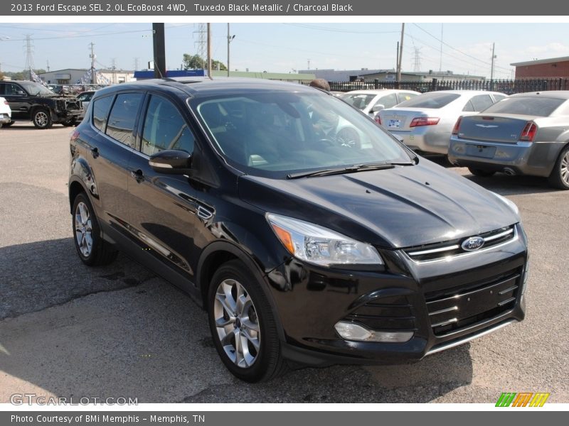 Tuxedo Black Metallic / Charcoal Black 2013 Ford Escape SEL 2.0L EcoBoost 4WD