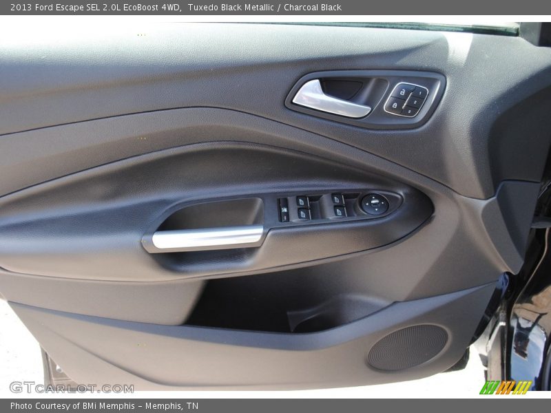 Tuxedo Black Metallic / Charcoal Black 2013 Ford Escape SEL 2.0L EcoBoost 4WD