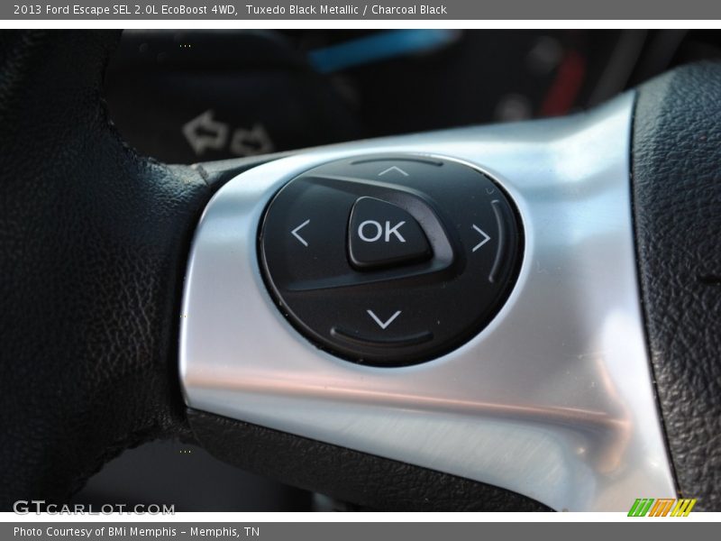 Tuxedo Black Metallic / Charcoal Black 2013 Ford Escape SEL 2.0L EcoBoost 4WD