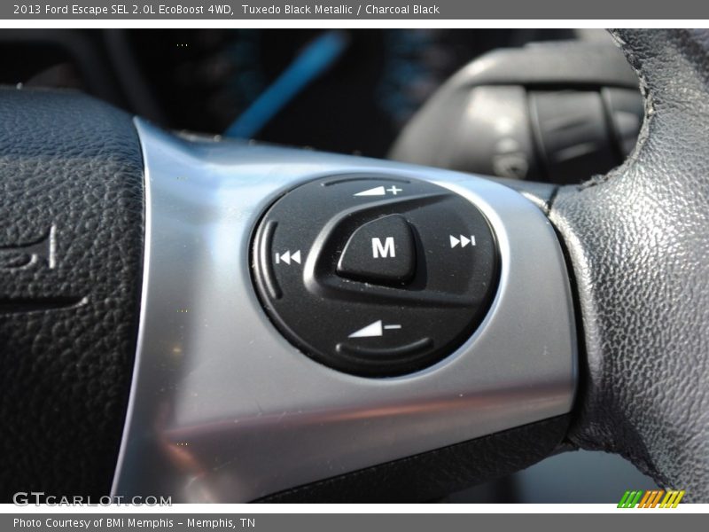 Tuxedo Black Metallic / Charcoal Black 2013 Ford Escape SEL 2.0L EcoBoost 4WD