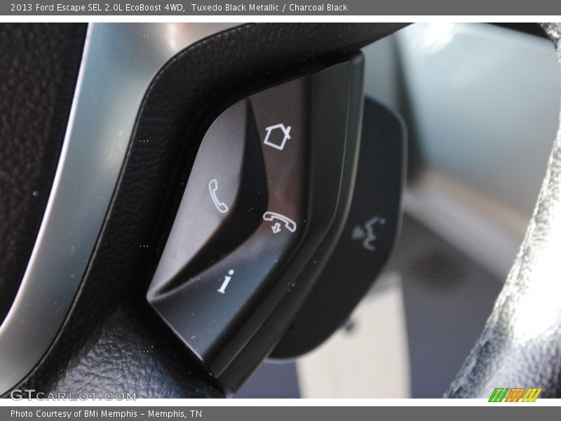 Tuxedo Black Metallic / Charcoal Black 2013 Ford Escape SEL 2.0L EcoBoost 4WD