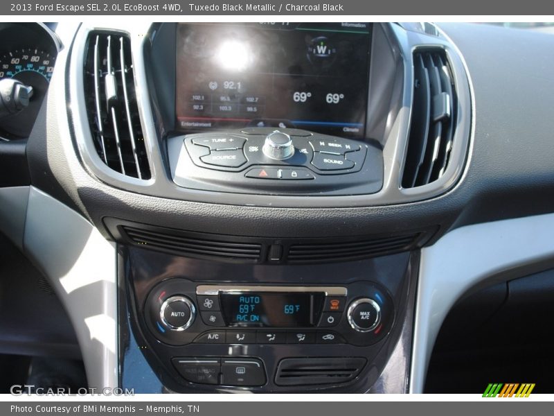 Tuxedo Black Metallic / Charcoal Black 2013 Ford Escape SEL 2.0L EcoBoost 4WD