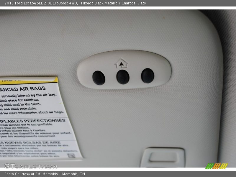 Tuxedo Black Metallic / Charcoal Black 2013 Ford Escape SEL 2.0L EcoBoost 4WD