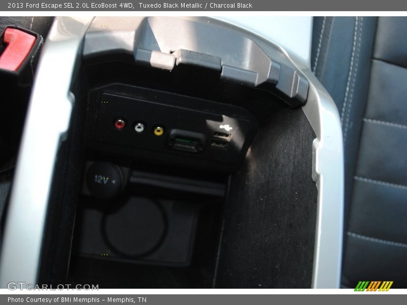 Tuxedo Black Metallic / Charcoal Black 2013 Ford Escape SEL 2.0L EcoBoost 4WD