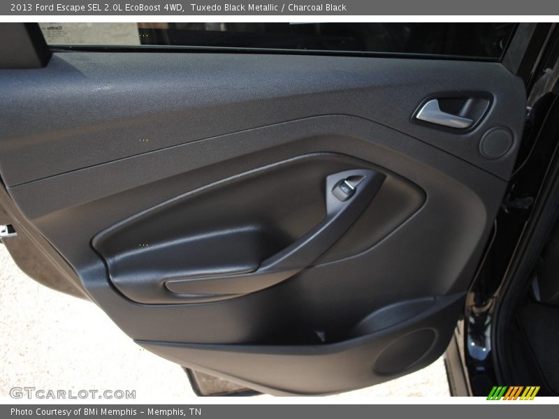 Tuxedo Black Metallic / Charcoal Black 2013 Ford Escape SEL 2.0L EcoBoost 4WD