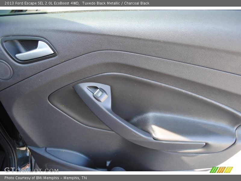 Tuxedo Black Metallic / Charcoal Black 2013 Ford Escape SEL 2.0L EcoBoost 4WD