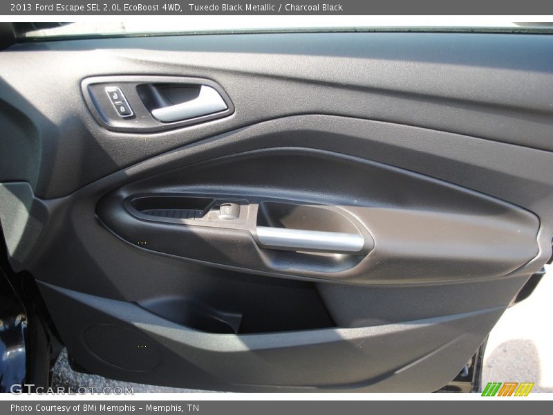 Tuxedo Black Metallic / Charcoal Black 2013 Ford Escape SEL 2.0L EcoBoost 4WD