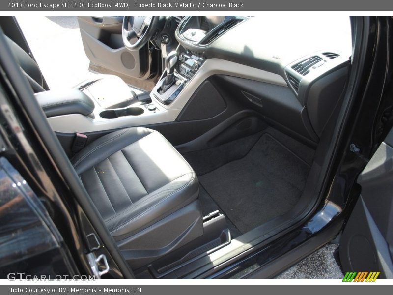 Tuxedo Black Metallic / Charcoal Black 2013 Ford Escape SEL 2.0L EcoBoost 4WD
